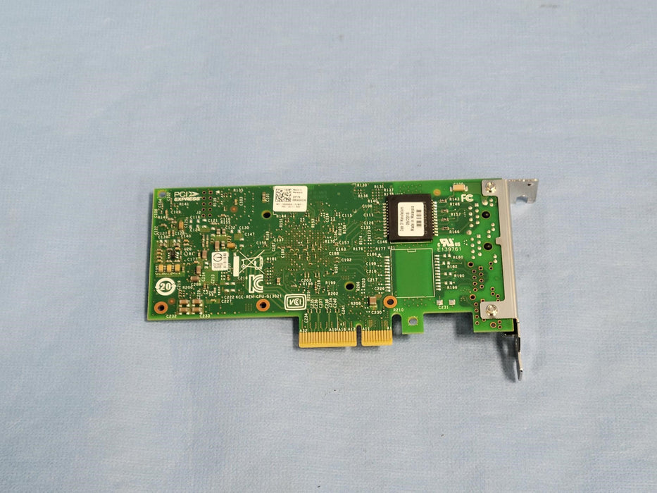 Dell 8WWC9 Intel I350-T2 Dual Port 1Gb Ethernet PCIe Network Adapter