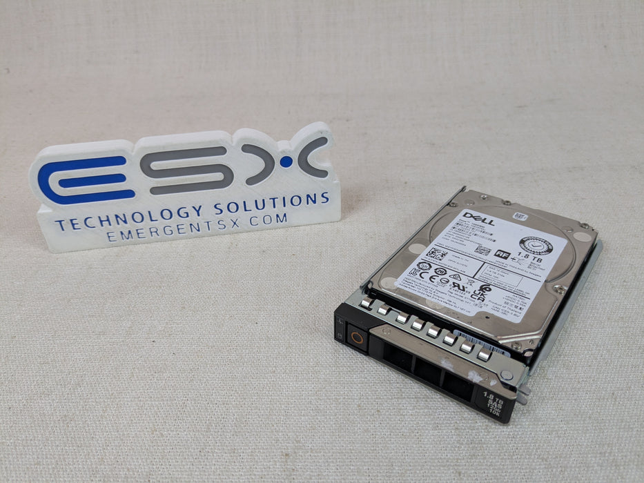 Dell JY57X 1.8TB 10k 12Gb/s 2.5” SAS Hard Drive ST1800MM0159 w/ 14G Tray