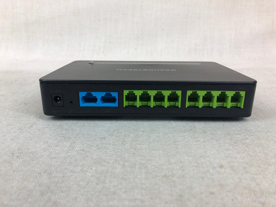 Grandstream HT818 Analog Telephone Adapter 8 FXS Gigabit Router | Open box