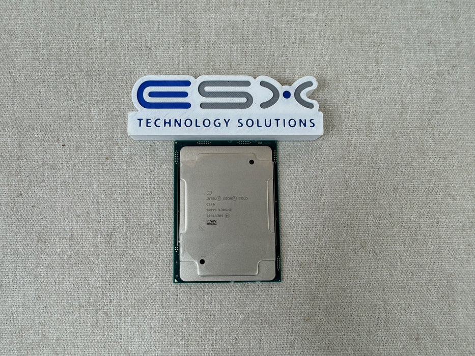 Intel Xeon 12-Core Gold 6246 @ 3.3GHz 24.75MB 165W LGA3647 Processor SRFPJ CPU