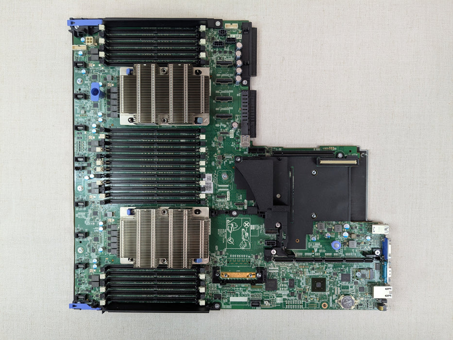 Dell 6NR82 PowerEdge R640 Main System Motherboard Assembly w/ 2x HS, iDRAC Ent