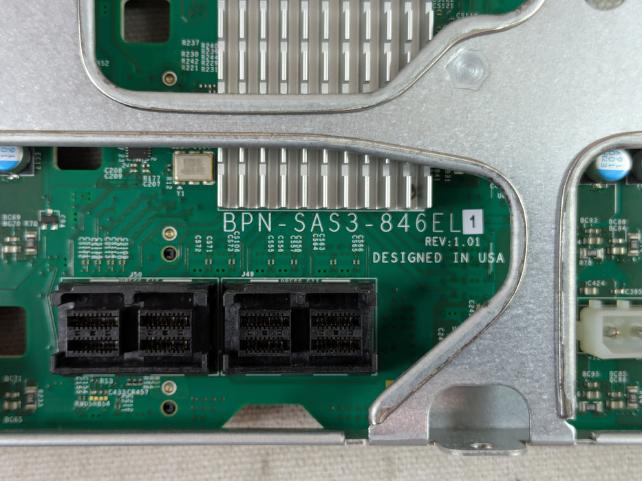 Supermicro BPN-SAS3-846EL1 24x 3.5" 12Gb/s SAS Expander Backplane for CSE-847