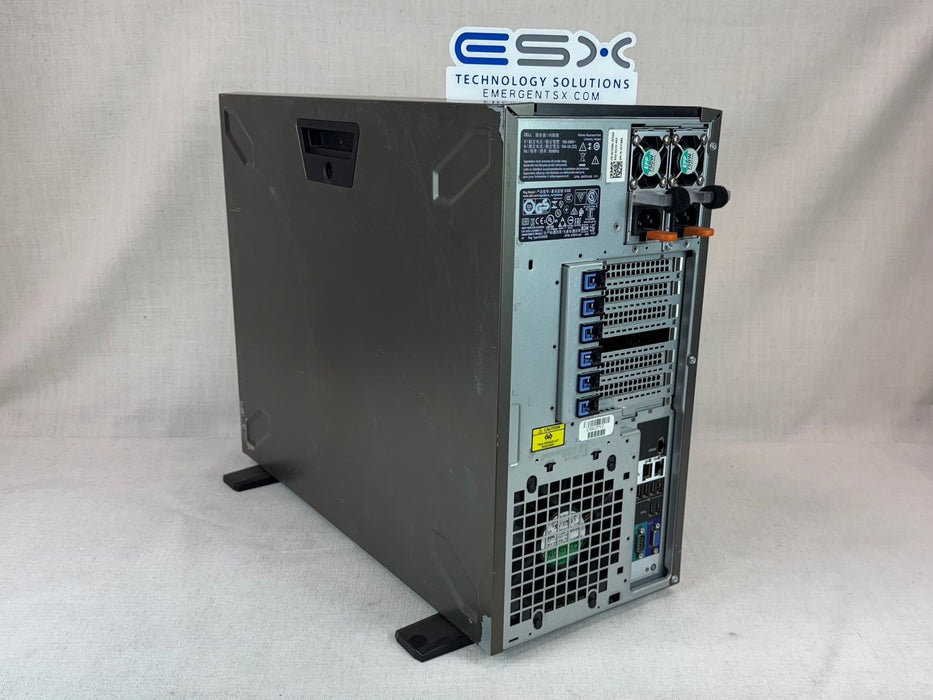 Dell PowerEdge T440 8x 3.5” Tower Server 2x 8C Silver 4110 2.1GHz 32GB 2x 480GB