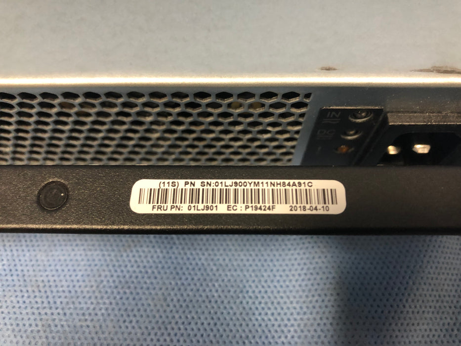 IBM Storwize 01LJ901 V3700 V2 / V5000 800W AC Power Supply Module 01AC404