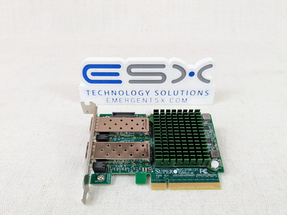SuperMicro AOC-STGN-I2S Dual Port 10G SFP+ Network Adapter Card Intel 82599