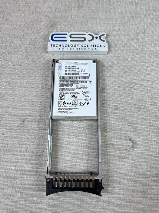 IBM 3.84TB 12 Gb SAS 2.5 FLASH DRIVE 02PX340, 02PX350, 02PX352