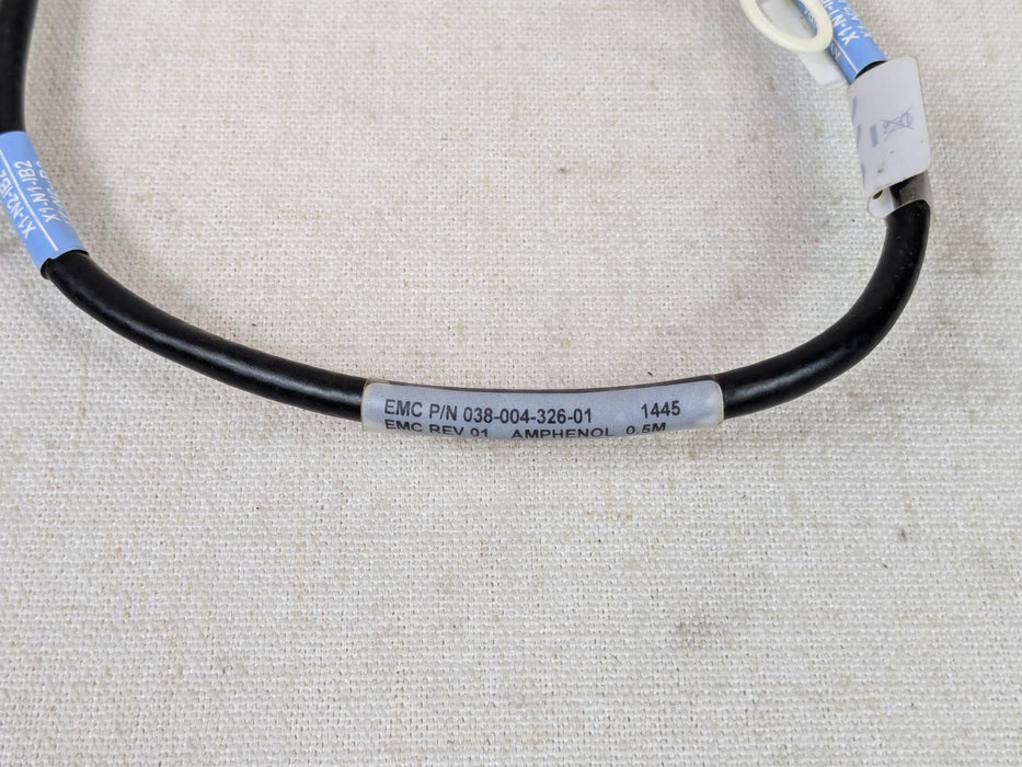 Lot of 2 - EMC 0.5M QSFP-QSFP Passive Direct Attach Cable 038-004-326-01