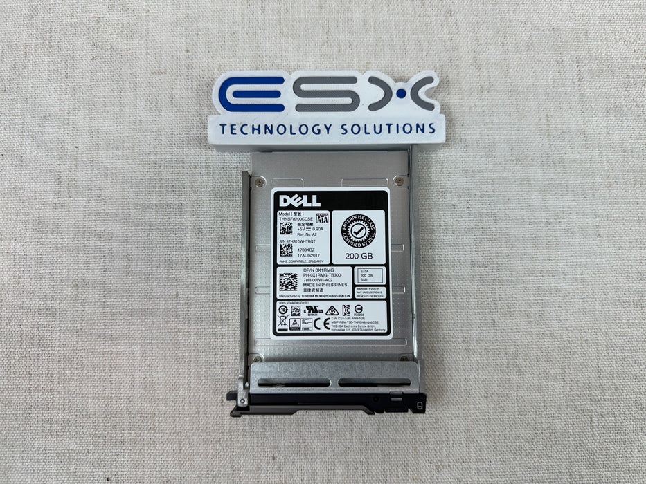 Dell X1RMG 200GB 6Gb/s 2.5” SATA Mix USe SSD Toshiba THNSF8200CCSE