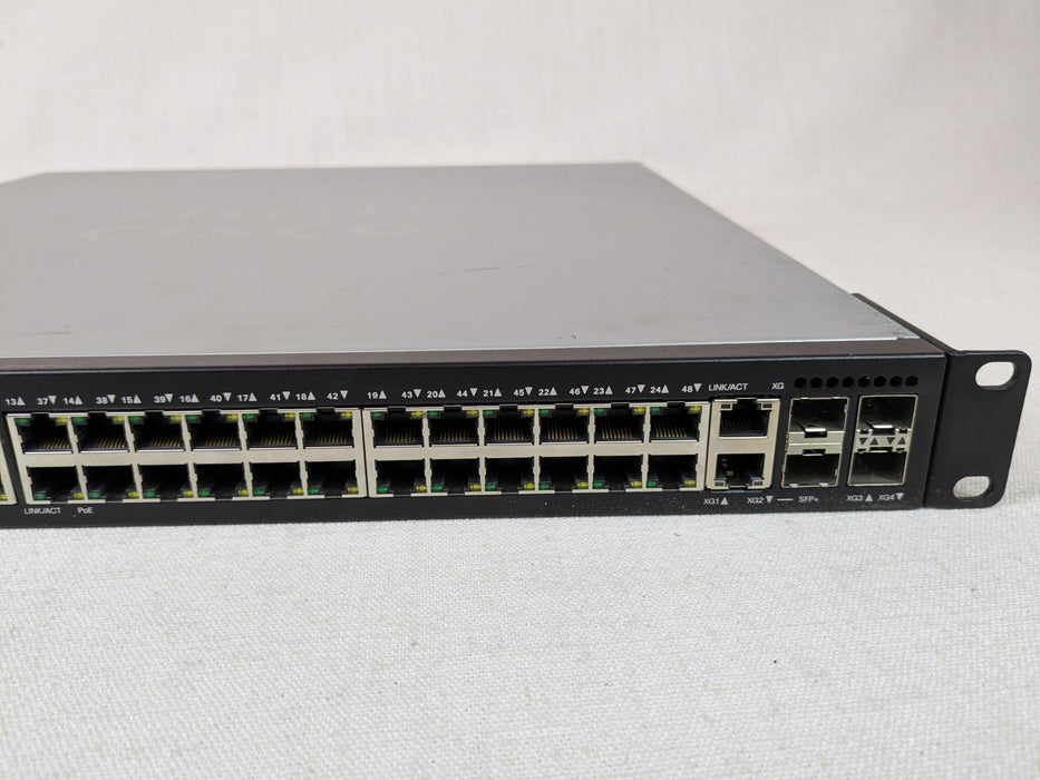 Cisco SG550X-48MP 48-Port Gigabit PoE Managed Switch – Scratches on top