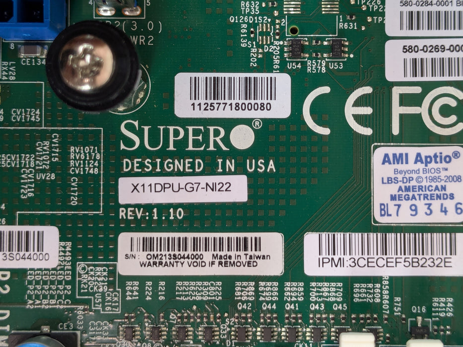 Nutanix NX-3170-G7 / Supermicro CSE-119 10x 2.5” 1U CTO Server – 2x HS, 2x PSU