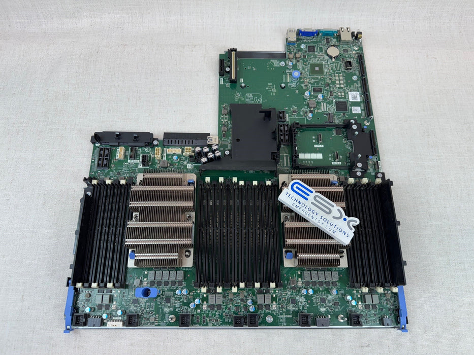 Dell DY2X0 PowerEdge R740/R740XD Main System Motherboard Assembly w/ Heatsinks