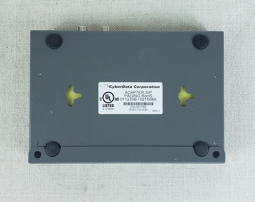 CyberData 011233B Sip VoIP Paging Adapter