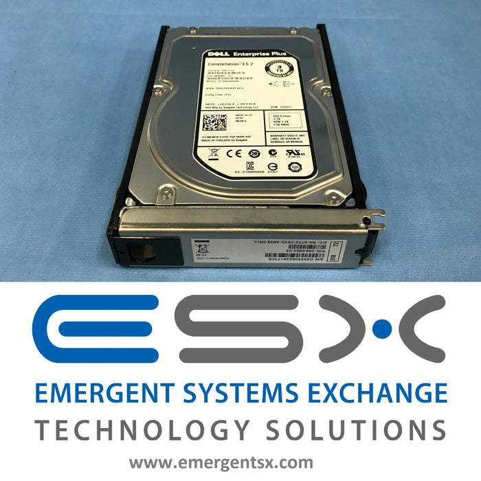 EqualLogic 6H6FG 3TB 7.2k 3.5" SAS Hard Drive for PS6500 PS6510 ST33000650SS