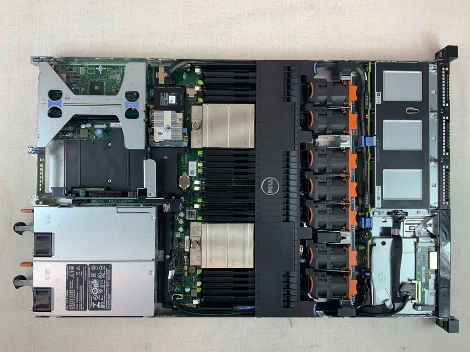 Dell PowerEdge R620 2x 6-Core E5-2620v2 @ 2.1GHz 128GB RAM No HDDs PERC H710