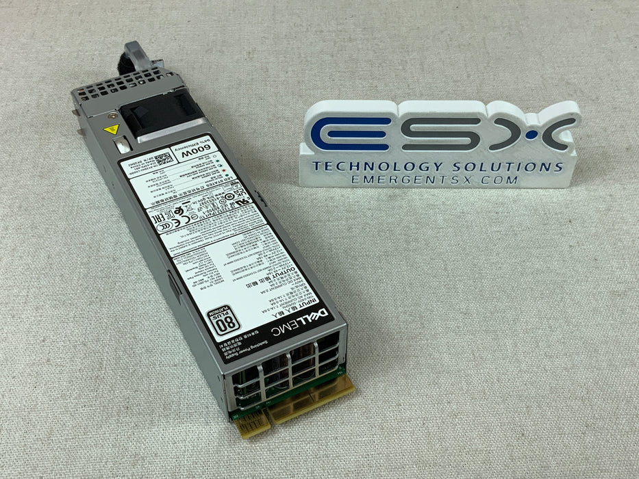 Dell 3THTT 600W 80 Plus Platinum Power Supply for PowerEdge 15/16G R350 R360
