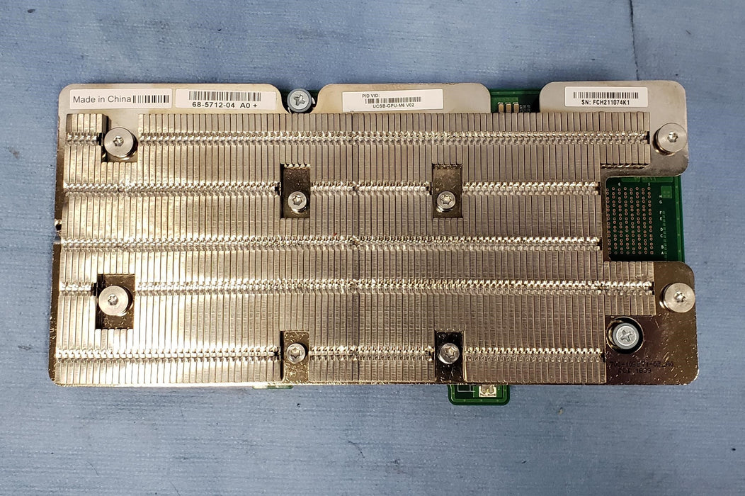 Cisco Gpu Cisco UCSB-GPU-M6 Nvidia Tesla M6 8GB GPU for UCSB Blade Server — ESX ...