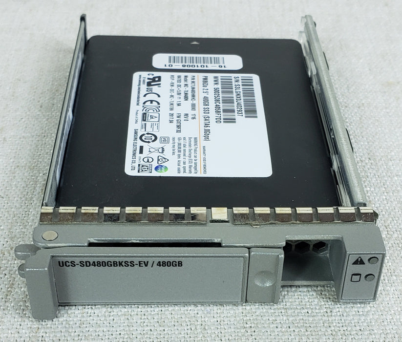 Cisco UCS-SD480GBKSS-EV 480GB 6Gb/s 2.5” SATA Enterprise Value SSD