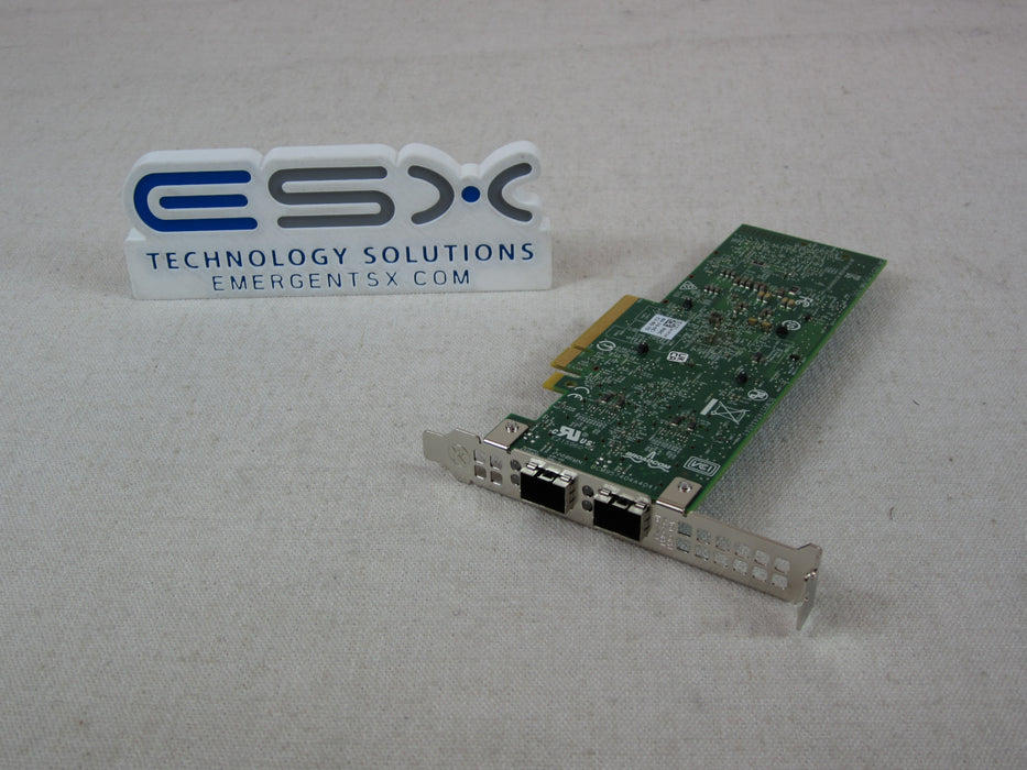 Dell H3T3V Broadcom 57414 Dual Port 25GB SFP28 Network Adapter Full Height