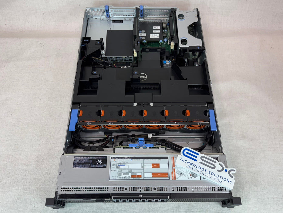 Dell PowerEdge R730 8x 2.5” Server– 2x 22C E5-2699v4 2.2GHz, 32GB RAM, 4x 480GB