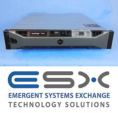 Dell EqualLogic PS6100S Storage - 24x 400GB SSD 2x iSCSI Controllers 9.6TB