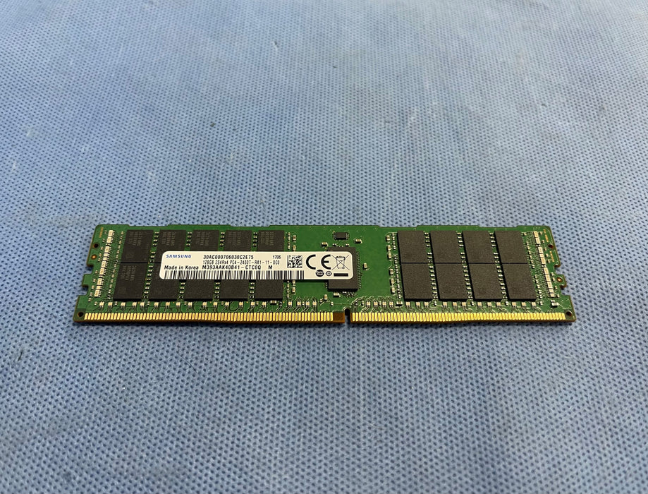 Samsung M393AAK40B41-CTC0Q 128GB 2S4Rx4 PC4-2400T DDR4 Server Memory DIMM