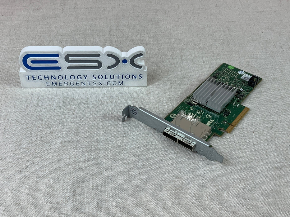 Dell 12DNW PERC H200E 6Gb/s SAS Dual-Port External PCI-e HBA