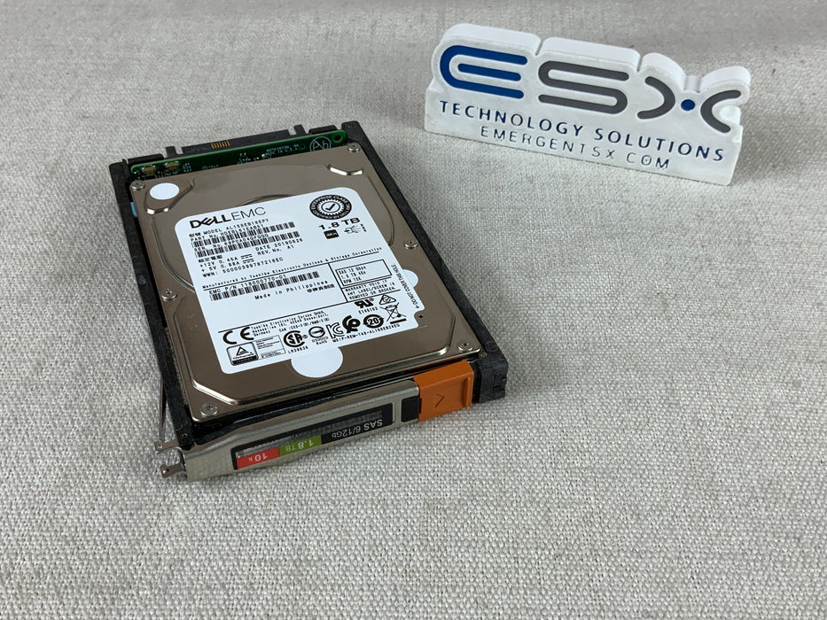 EMC 005053142 1.8TB 10K 2.5" 12Gb SAS HDD D3-2S10-1800