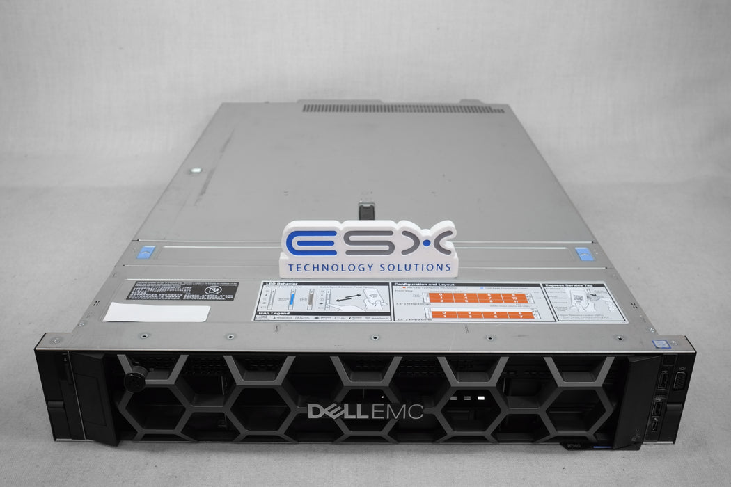 Dell PowerEdge R540 12x 3.5” 2U CTO Server - 2x Heatsink, 2x 750W, iDRAC