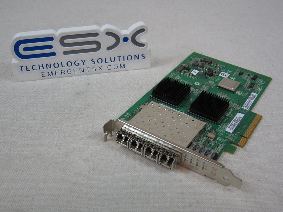 Dell 400M7 QLogic QLE2564 Quad Port 8Gb/s FC HBA w/ SFPs