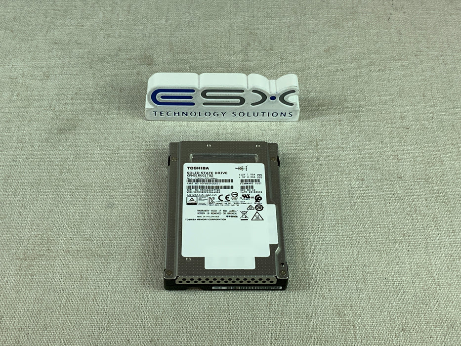 Toshiba 1.92TB 2.5" 12Gb/s Read Intensive Internal SSD | KPM51RUG1T92