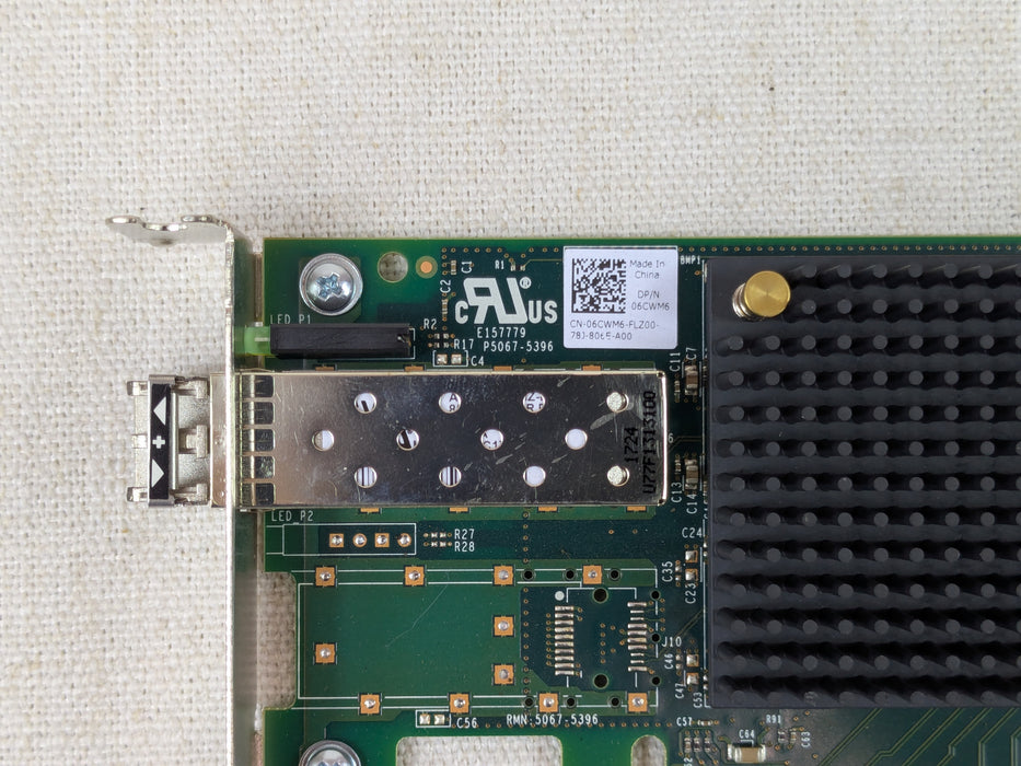 Dell 6CWM6 Emulex LPE31000 Single Port 16Gb/s Fiber Channel HBA Low Profile