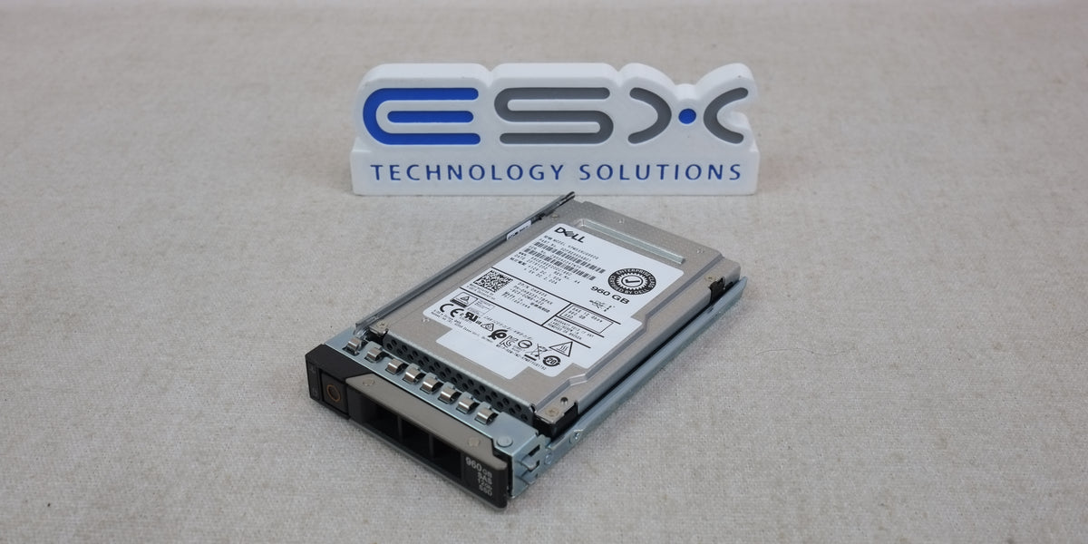 Dell H8X3X 960GB 12Gb/s 2.5” SAS RI SSD Toshiba KPM5XRUG960G w