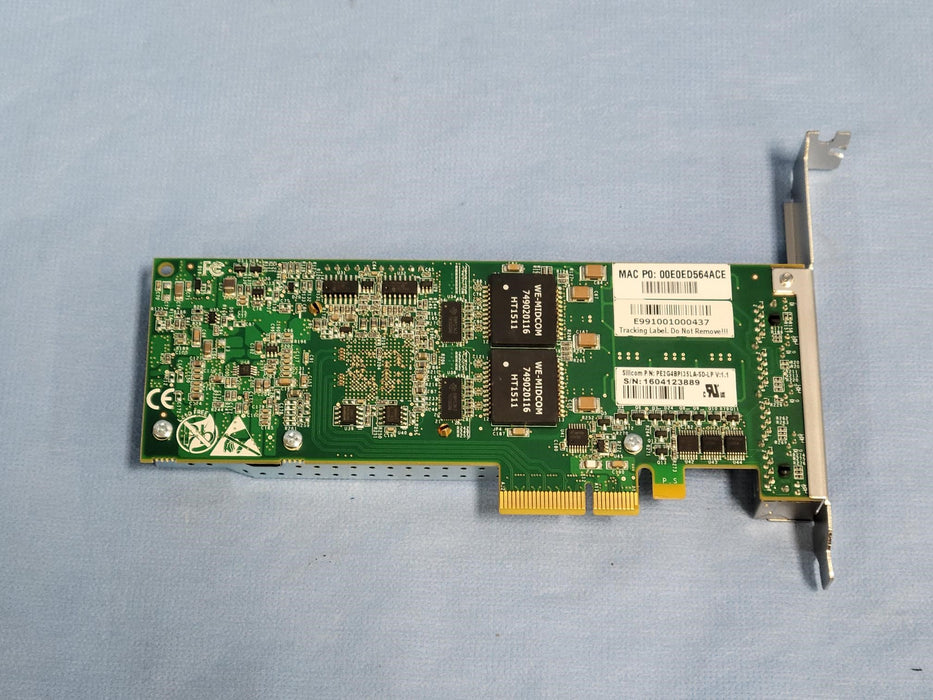 Silicom PE2G4BPI35LA-SD Quad Port 1GbE Network Bypass Adapter