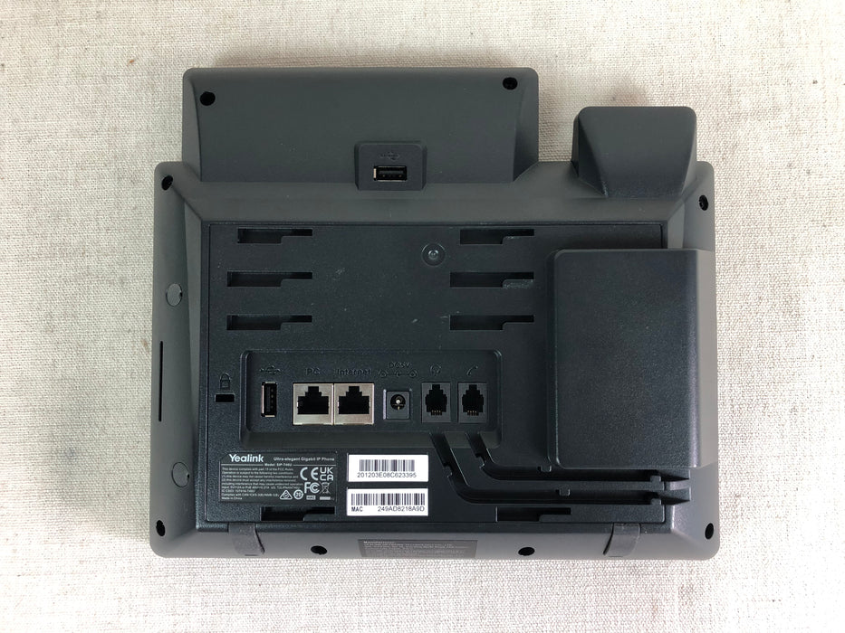 Yealink SIP-T46U Ultra-Elegant IP phone w/ 5V AC adapter