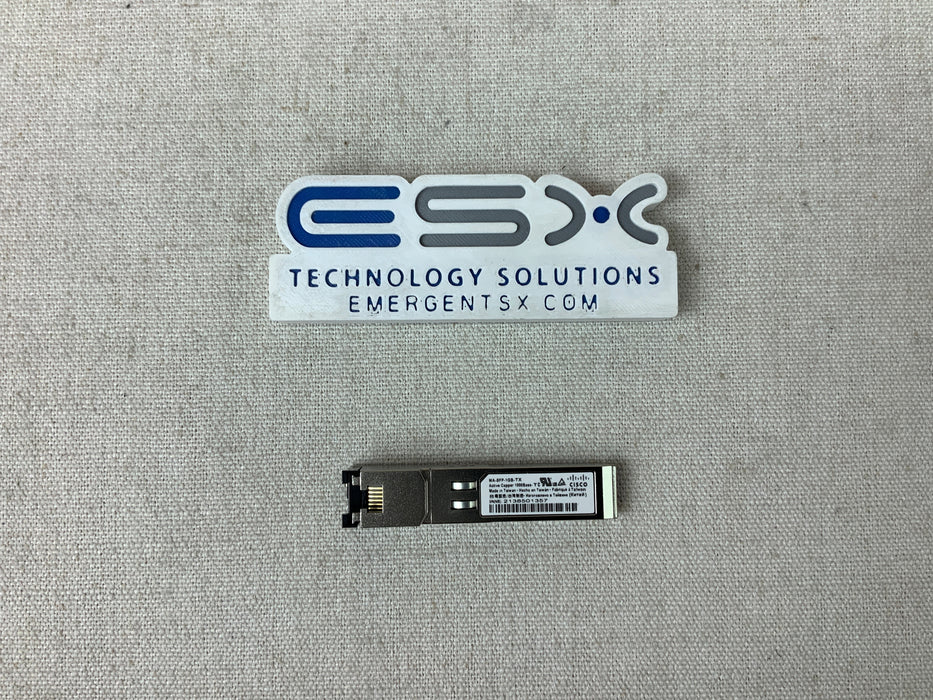 Cisco MA-SFP-1GB-TX Meraki 1GB SFP BASE-TX RJ45 Transceiver