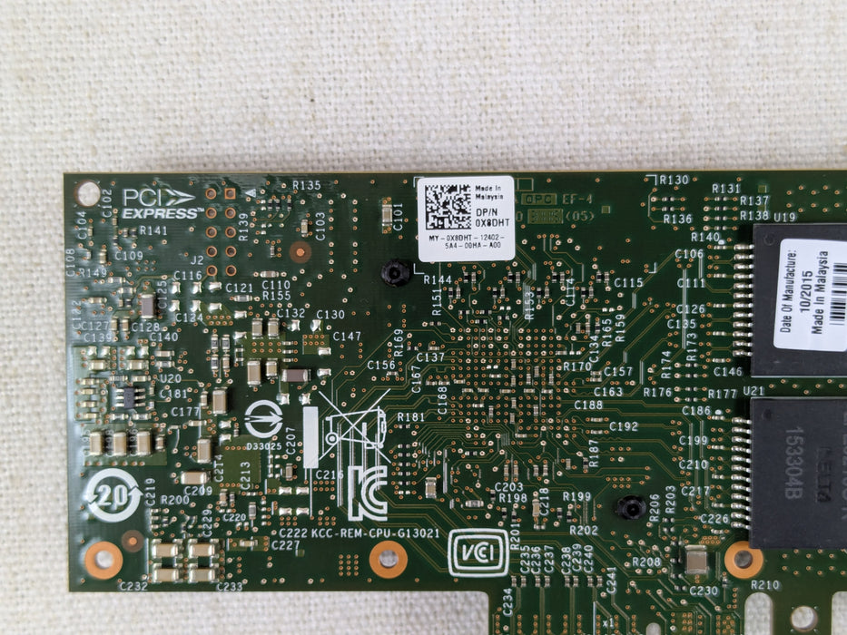 Dell X8DHT Intel i350-T4 Quad Port GbE Network Adapter Full Height