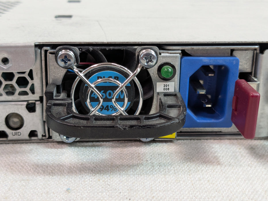 HP Proliant DL360e G8 8SFF 1U Server 2x 6-Core E5-2440 2.4GHz, 32GB RAM, 2x 460W