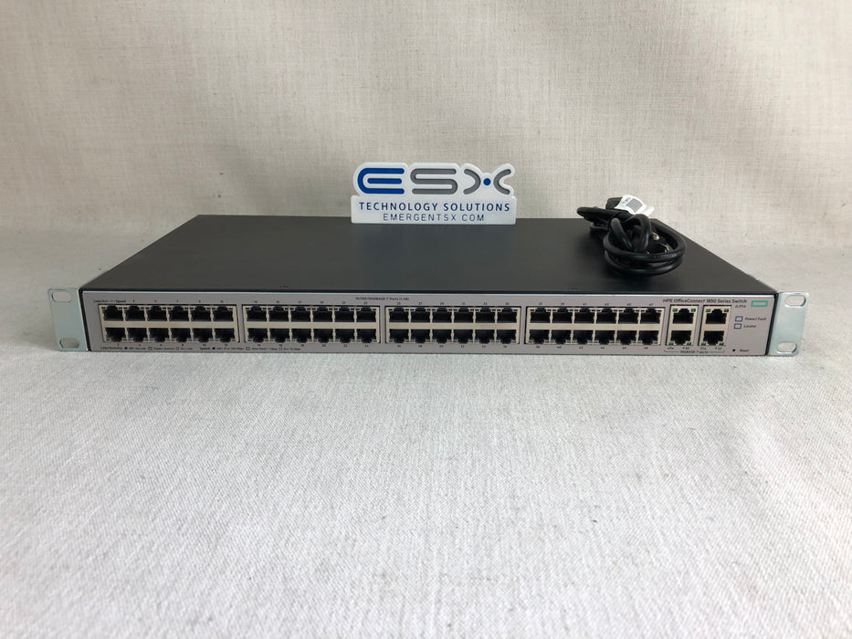 HP JL171A OfficeConnect 1850 48 Port Gigabit Ethernet 4x 10G SFP+ Switch