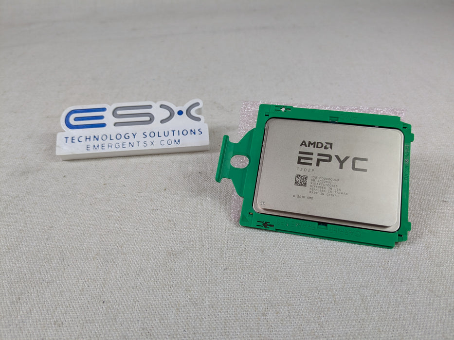 AMD 16-Core EPYC 7302p @ 3.3GHz, 128MB, 155W Processor Dell lock 100-000000049