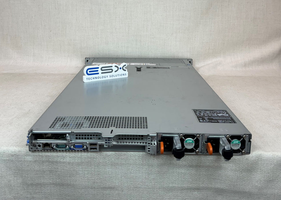 Dell PowerEdge R640 VXRail E560F 10x 2.5” CTO Server – 2x HS, 2x PSU, iDRAC