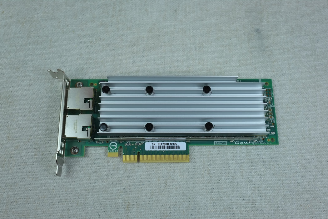 Dell 2J3X7 QL41162HLRJ Dual Port 10GBASE-T RJ45 Network Adapter Card Low Profile