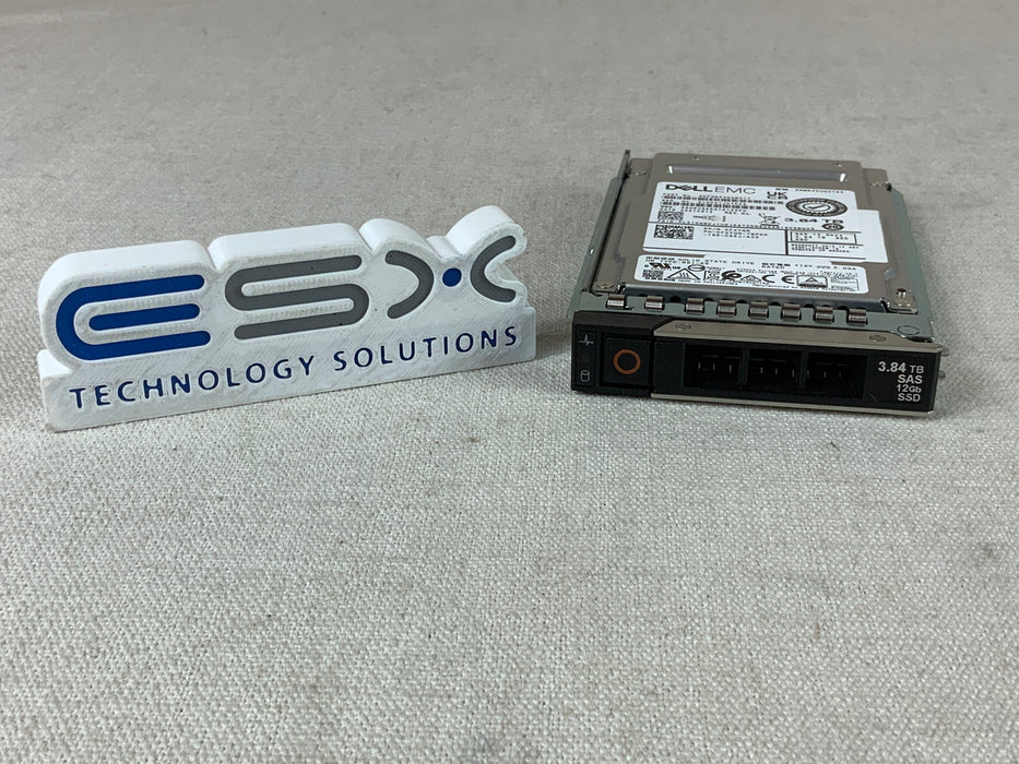 Dell FXYGR 3.84TB 12Gb/s 2.5" SAS SED Self Encrypting Mix Use SSD KRM6VVUG3T84