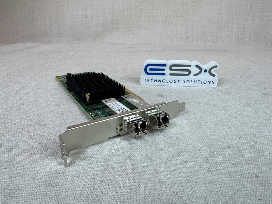 Dell PD89Y Emulex LPE35002 Dual Port 32Gb/s FC HBA Full Height w/ SFPs