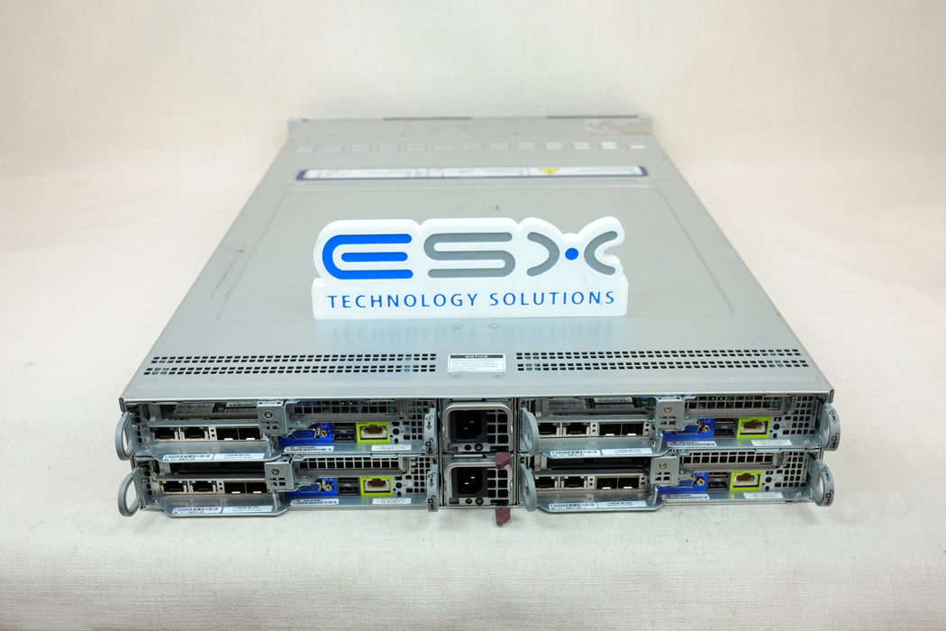 Netapp Cto Netapp H410S 2U 24x 2.5” Chassis – 4x CTO Node Serverx 2x PSU — ESX ...