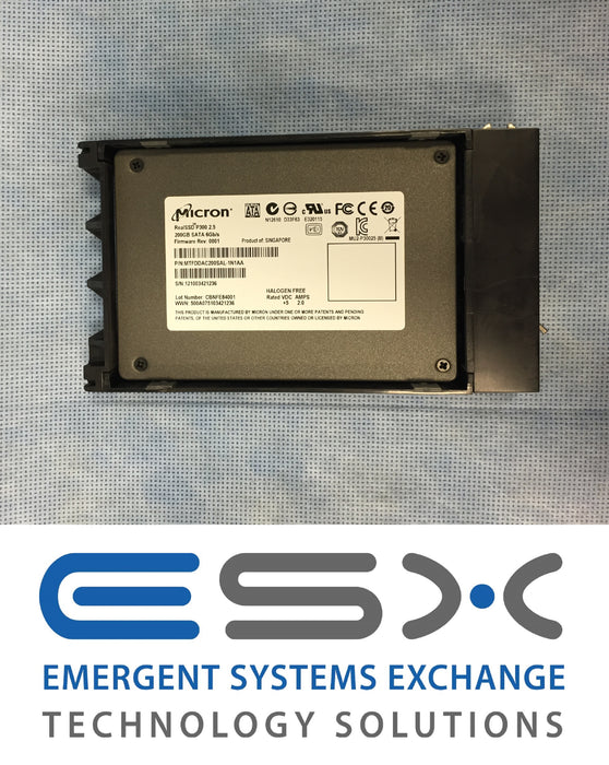 EMC / Isilon 200GB 2.5" SSD HD - PN: MTFDDAC200SAL-1N1AA