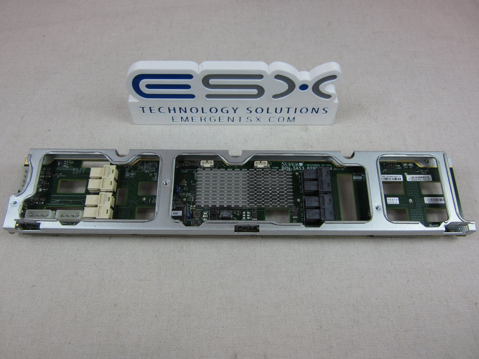 SuperMicro BPN-SAS3-826EL1 12x 3.5" 12Gb/s SAS (4xNVMe) Expander Backplane Board