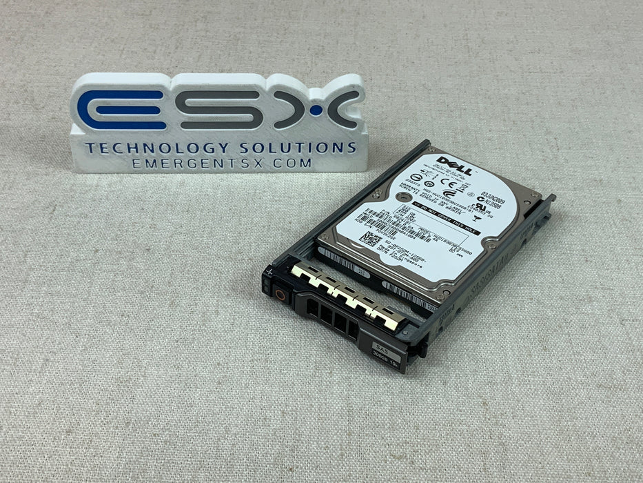 Dell P252M 300GB 10k 6Gb/s 2.5" SAS Hard Drive HUC103030CSS600 w/ 12G Tray