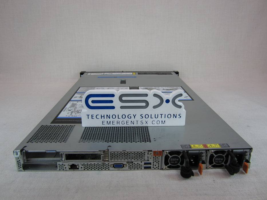 Lenovo SR630 1U 8x SFF CTO Server – 1x Heatsink, 2x 550W, 01PE933 System Board