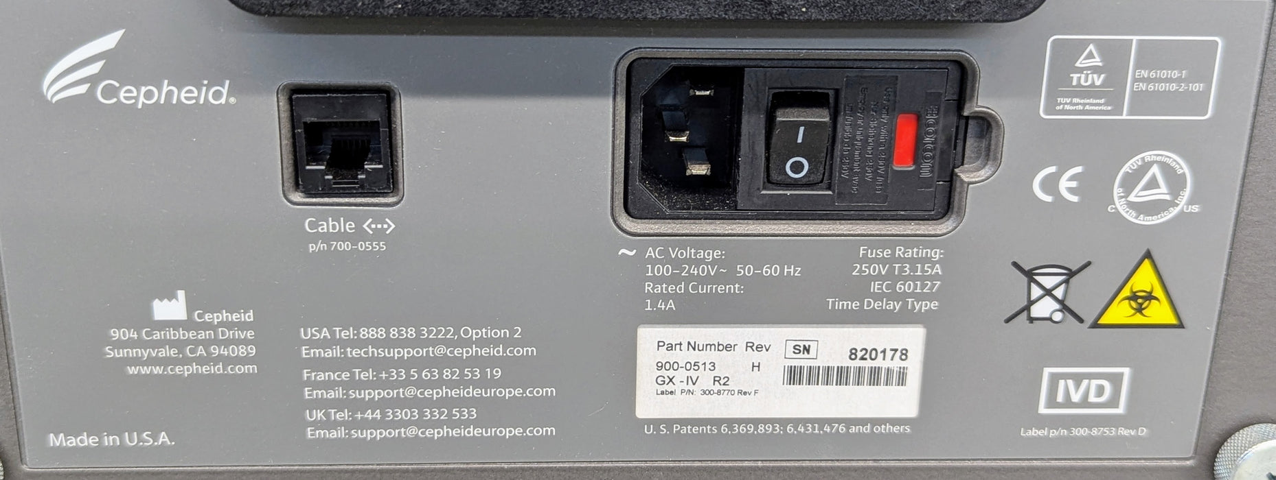 Cepheid GeneXpert GX-IV R2 Molecular Analyzer System