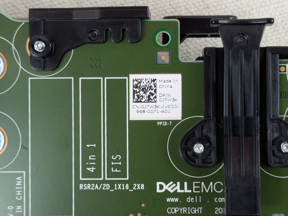 Dell J7W3K Riser Card 2A with Cage Assembly for PowerEdge R740 R740XD